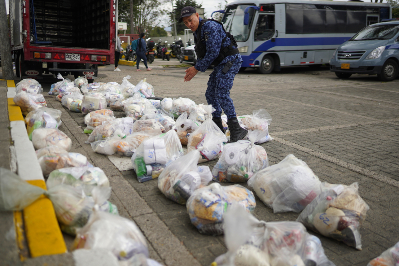 Cárcel El Buen Pastor, en Bogotá.