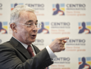 ??lvaro Uribe, expresidente de Colombia y jefe del Centro Democr??tico