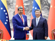 Nicol??s Maduro y Xi Jinping este mi??rcoles.