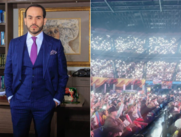 Abelardo de la Espriella en el Movistar Arena