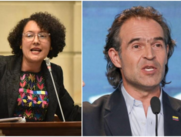 Senadora Isabel Zuleta y el precandidato presidencial Federico Gutiérrez
