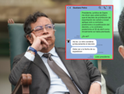 Gustavo Petro y Luis Carlos Reyes.