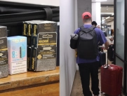 Imágenes del proceso de inadmisión adelantado por Migración Colombia.