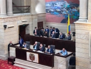 Ministro de Hacienda, Miguel Gómez, defiende el Presupuesto General de la Nación 2027 en el Congreso