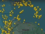Aviones evitan pasar por Venezuela tras advertencia de Estados Unidos