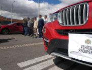 Vehículos recuperados en la ofensiva de noviembre contra el hurto de automotores encabezada por la Policía Metropolitana de Bogotá.