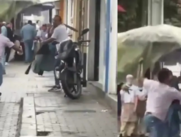 pelea a cuchillo en el 20 de julio