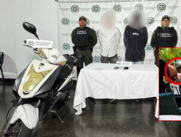 Dos presuntos integrantes del 'clan del Golfo' fueron capturados en flagrancia recibiendo el millonario pago de una extorsión contra un comerciante del Parque Lleras.