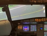Este simulador representa la última tecnología para pilotos.