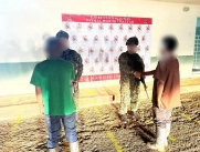 menores rescatados del reclutamiento infantil