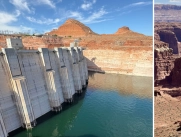El nivel mínimo operativo que se intenta preservar en el lago Powell es de 3.510 pies (1.070 metros aproximadamente) para garantizar la operación confiable de la presa Glen Canyon.