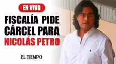 Fiscalía pide cárcel para Nicolás Petro