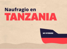 Así fue el naufragio de un ferry en Tanzania