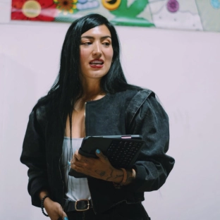 Estefanía Sánchez Patiño, Directora de la Corporación Acción Técnica Social/Échele Cabeza