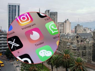 Medellín y Tinder.