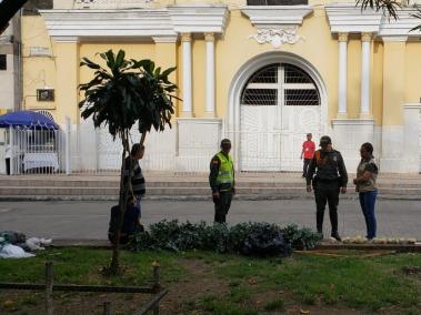 Operativos en las iglesias de Cali.