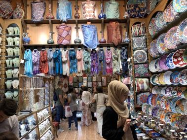 El Gran bazar de Estambul.