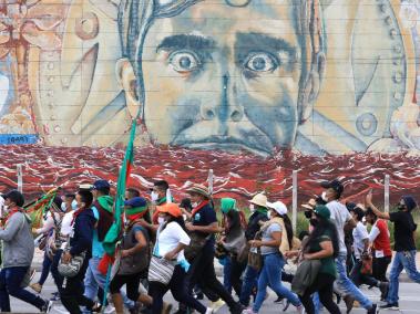 El recorrido de los indígenas durante el transcurso de este lunes ha sido anunciado por varios puntos de la capital.