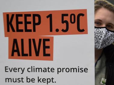 ONG, sociedad civil y activistas pidieron el cumplimiento de la meta de calentamiento máximo de 1,5 grados centígrados este siglo.