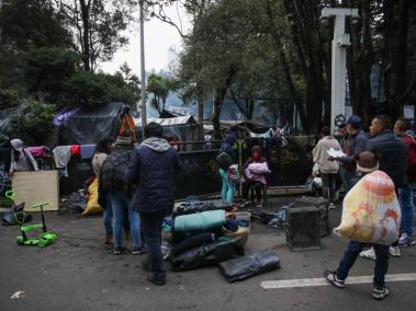 Más de 230 indígenas abandonaron el lugar este fin de semana luego de llegar a acuerdos con el Distrito y el Gobierno Nacional.