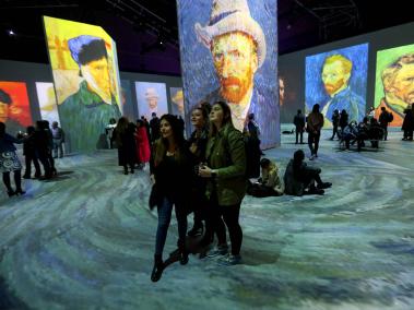 Corferias recibe la muestra de Van Gogh.