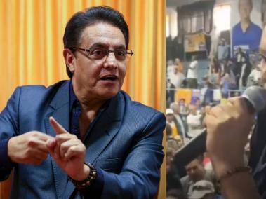 Fernando Villavicencio, candidato presidencial de Ecuador.