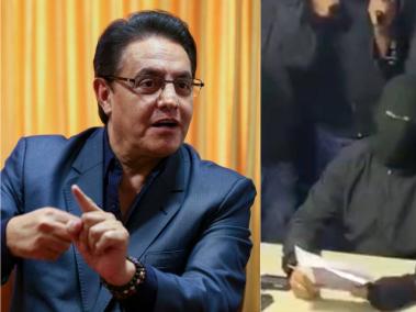 Fernando Villavicencio y la banda 'Los Lobos'