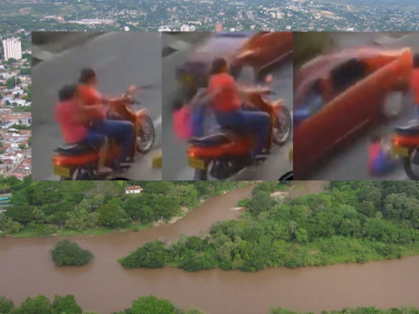 Momento cuando niño sufre maltrato infantil en Neiva.