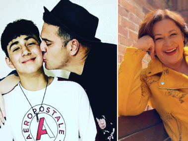 Por lo que se puede ver en las redes, a Samuel le interesa la música.