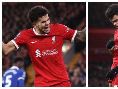 Luis Díaz, jugador del Liverpool.