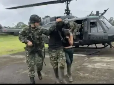 Recuperación de una menor reclutada, entre Colombia y Ecuador.