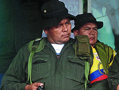 Alexander Díaz Mendoza, alias Calarcá.