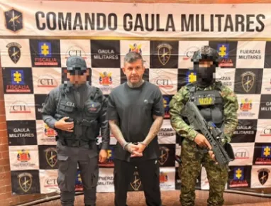 Gerley Yepes, presunto socio de las Disidencias de 'Mordisco' para la exportación de cocaína.