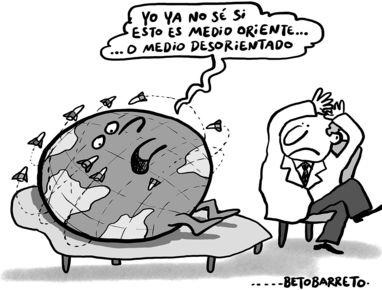 Situación crítica - Caricatura de Beto Barreto