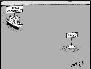 Contra el abandono histórico - Caricatura de Mil