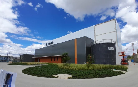 Nuevo edificio operativo de EL TIEMPO, donde se imprime el periódico diario