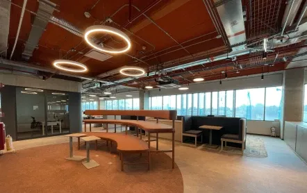 Así luce parte de la nueva sala de redacción de EL TIEMPO en Fontibón