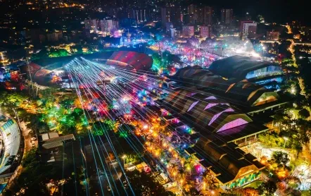 Festival EDC en Medellín.