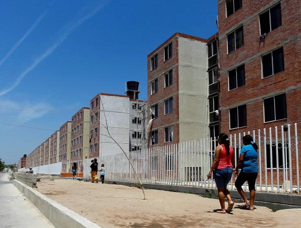 En Las Gardenias hay 4.080 apartamentos en los que viven unas 25.000 personas.
