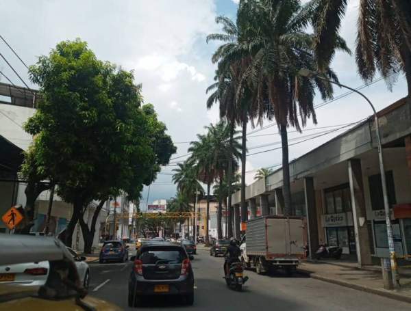 Avenida Sexta, en el norte de Cali.
