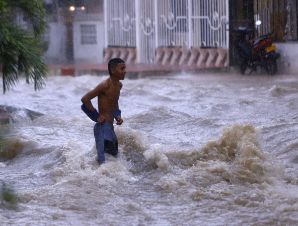 Las lluvias no han parado esta semana en Barranquilla.