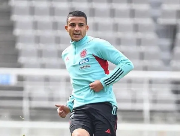 Kevin Castaño, jugador de la Selección Colombia.