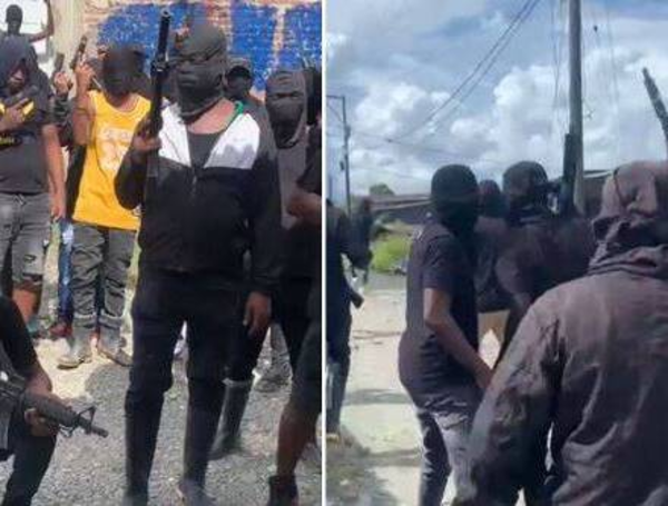 Hombres armados en Buenaventura