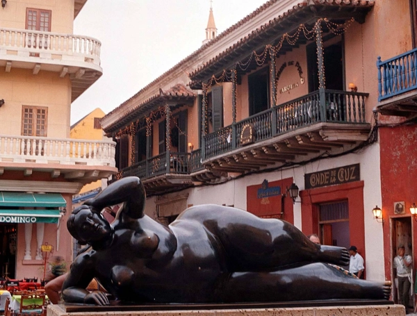Escultura de Fernando Botero en Cartagena, Colombia