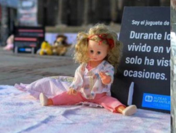 Manifestaciones en el país contra la violencia hacia los niños.