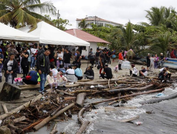 Imagen del tapón del Darién. Estados Unidos pide un reporte sobre los avances que tiene Colombia para controlar esta ruta migratoria.