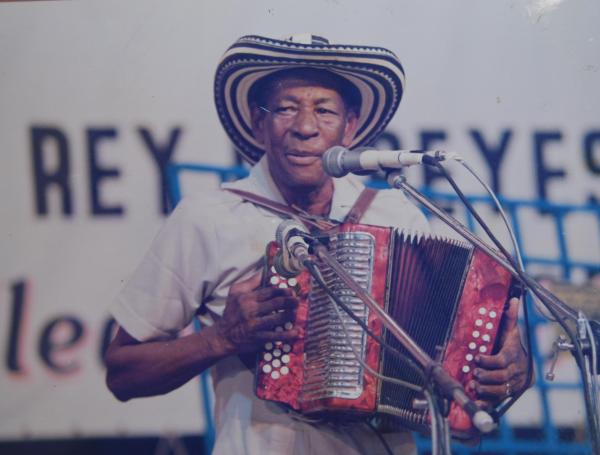 Alejo Durán, juglar y primer rey vallenato en 1968.