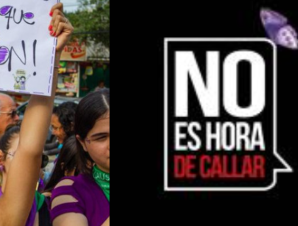 Rechazo a las violencias contra las mujeres.