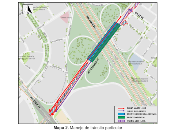 Este miércoles se entregará el puente de la calle 26 con carrera 68 en ...