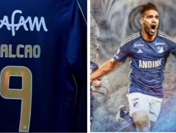 Falcao ya se unió a la concentración de Millonarios: así fue su llegada ...